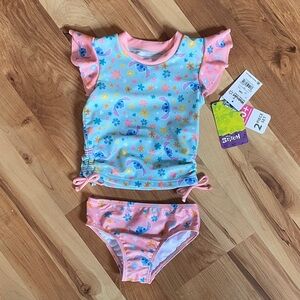 Disney Stitch Two Piece Swim Suit